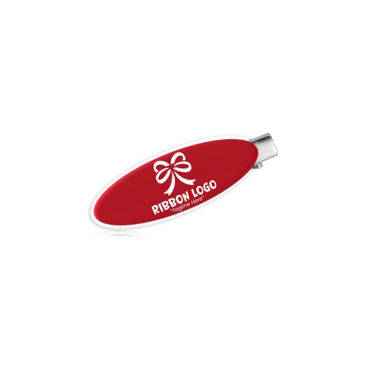 Picture of Oval Acrylic Hair Clip