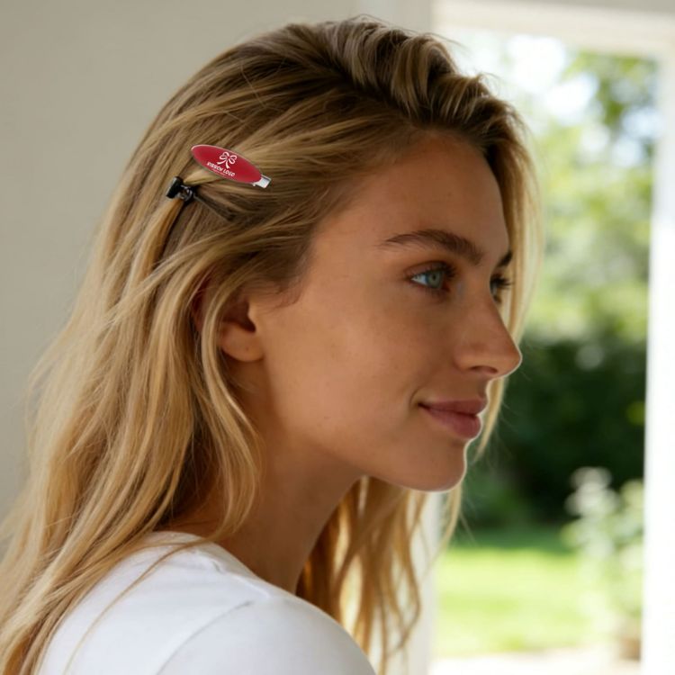 Picture of Oval Acrylic Hair Clip