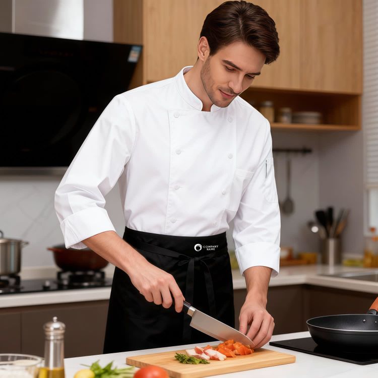 Picture of 100% Polyester Half Apron With Pocket
