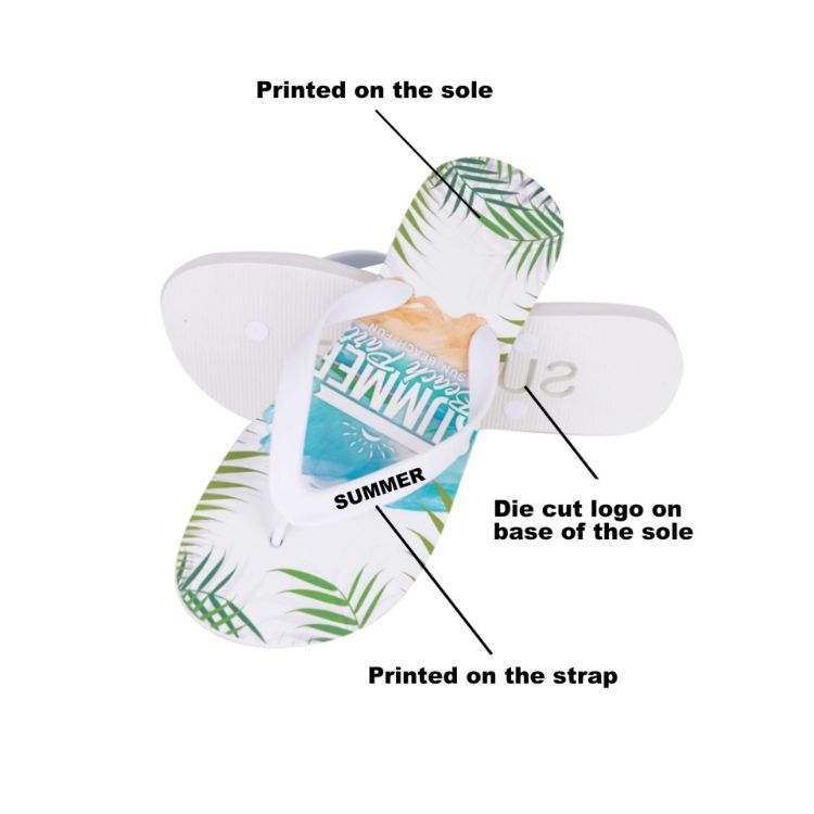Picture of EVA Talking Footprint Thongs
