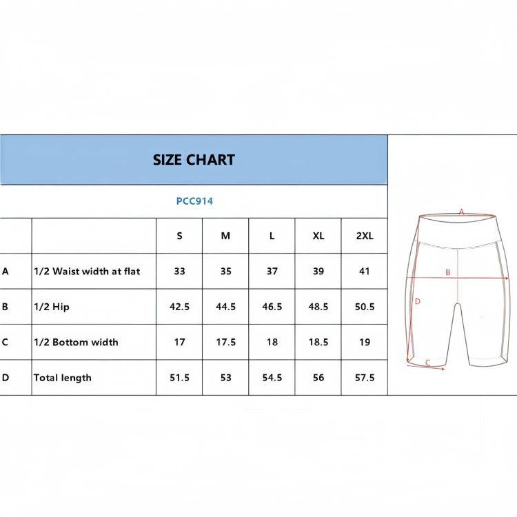 Picture of Women's High-Waisted Elastic Yoga 1/2 Leggings