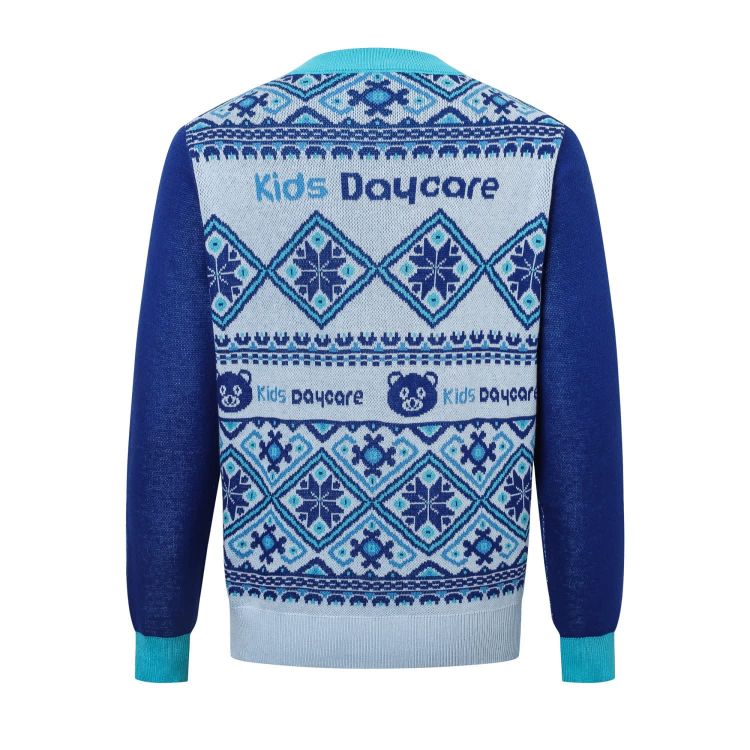 Picture of Unisex Acrylic Cotton Jacquard Sweater