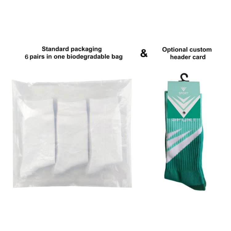 Picture of Crew Woven Sport Socks - With Towel Bottom