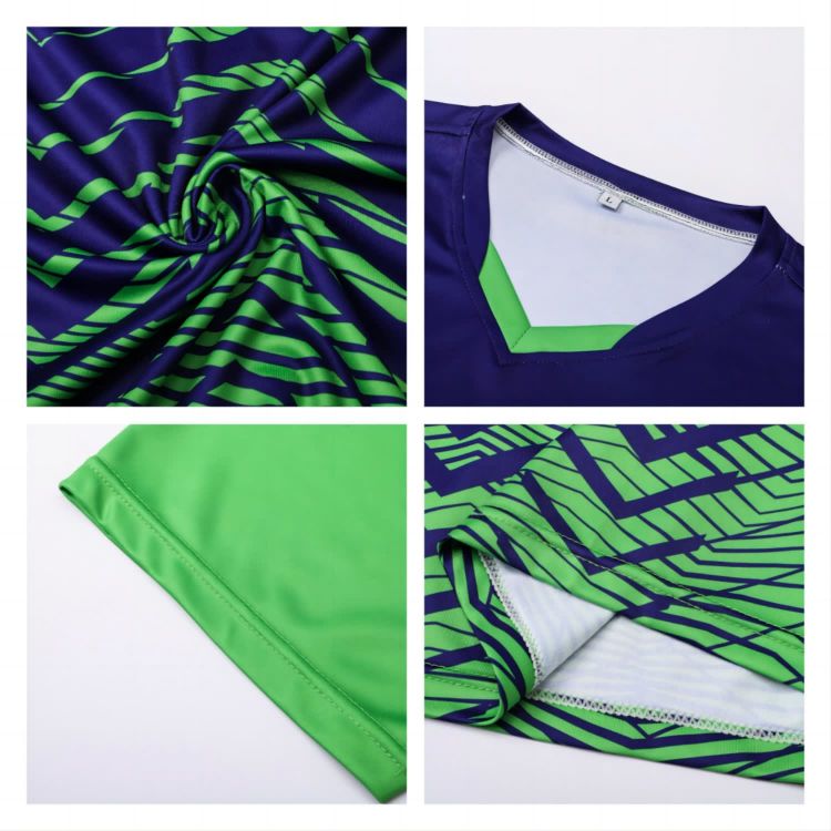Picture of Unisex Adults 100% Polyester Sublimated Insert Collar T-shirt