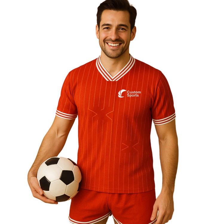 Picture of 100% Polyester Sublimated Breathable V-Neck Raglan T-shirt