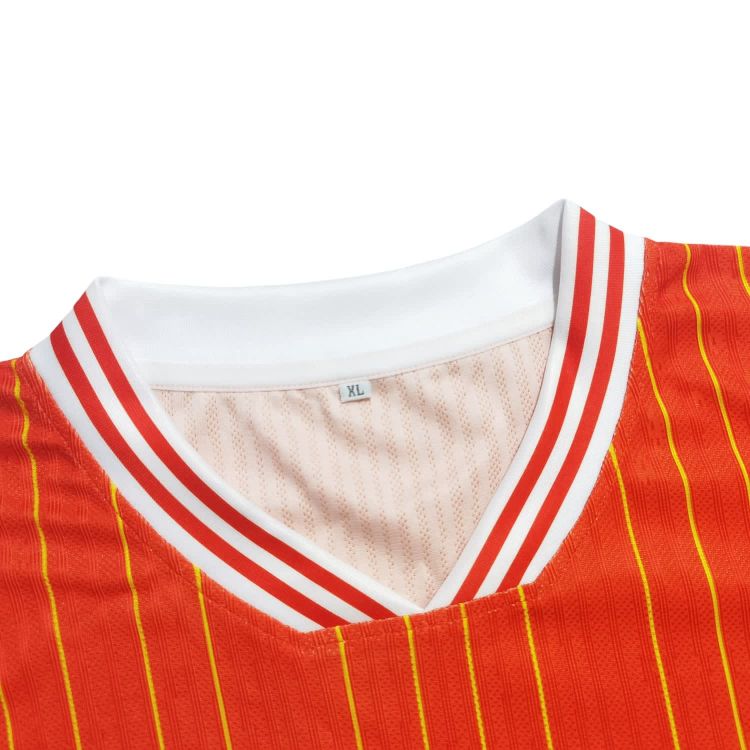 Picture of 100% Polyester Sublimated Breathable V-Neck Raglan T-shirt