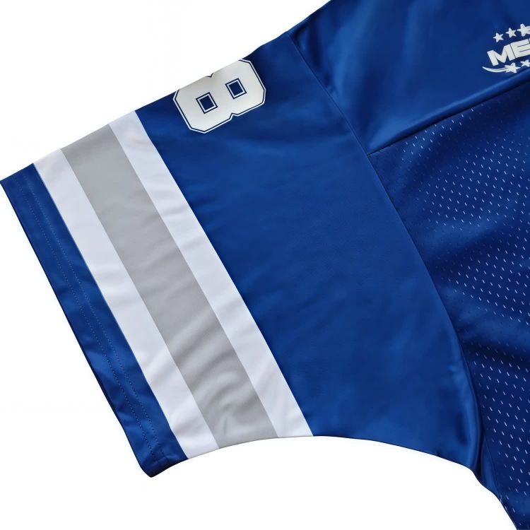 Picture of 100% Polyester Unisex Sublimation Crop Splicing Retro Jersey