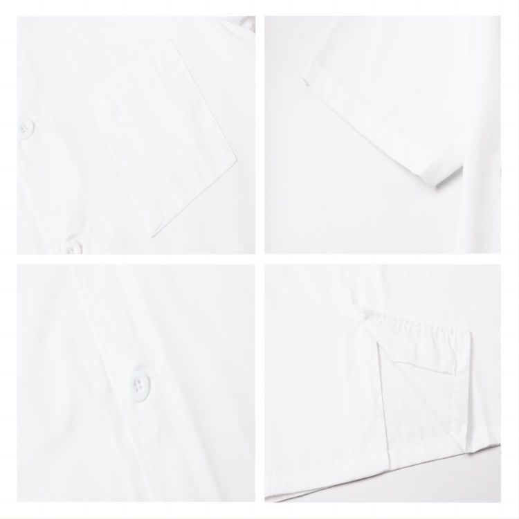 Picture of Classic Short Sleeves Single Breasted Chef Jacket