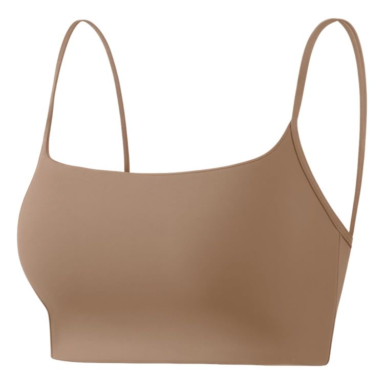 Picture of Women's Seamless Thin-Strap U-Back Yoga Crop Bra Tank