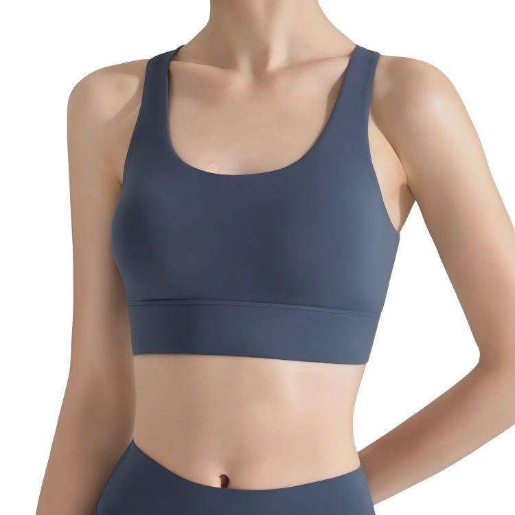 Picture of Women's Cross Back Yoga Crop Bra Tank