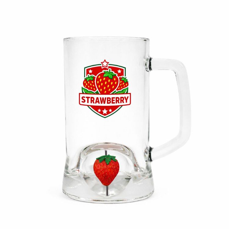 Picture of Beer Glass with Custom Spinner Toy