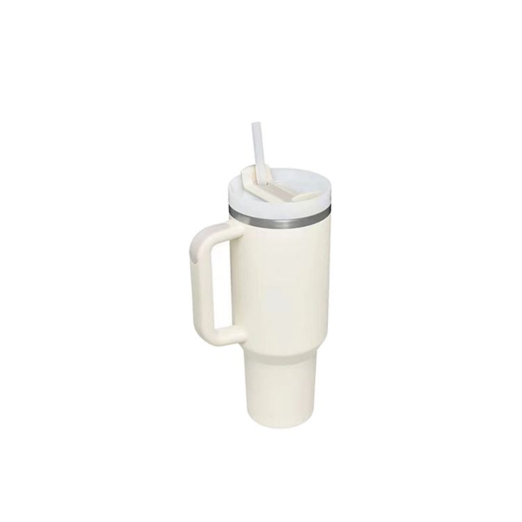 Picture of 1.2L Stainless Steel Tumbler with Lid and Straw