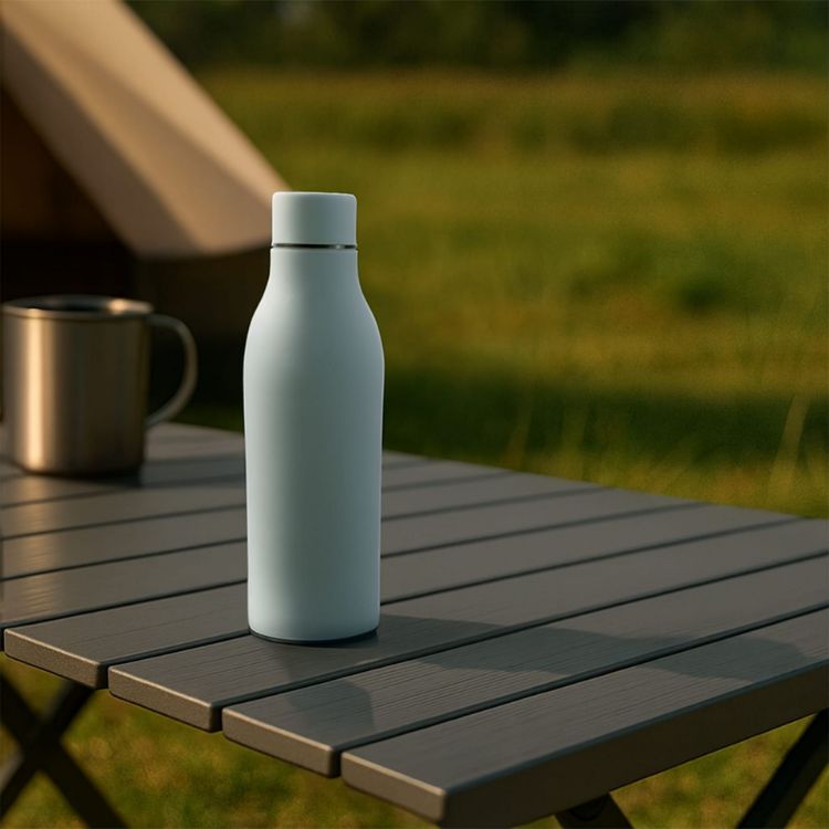 Picture of 550ML Thermal Rubber Coated Drink Bottle