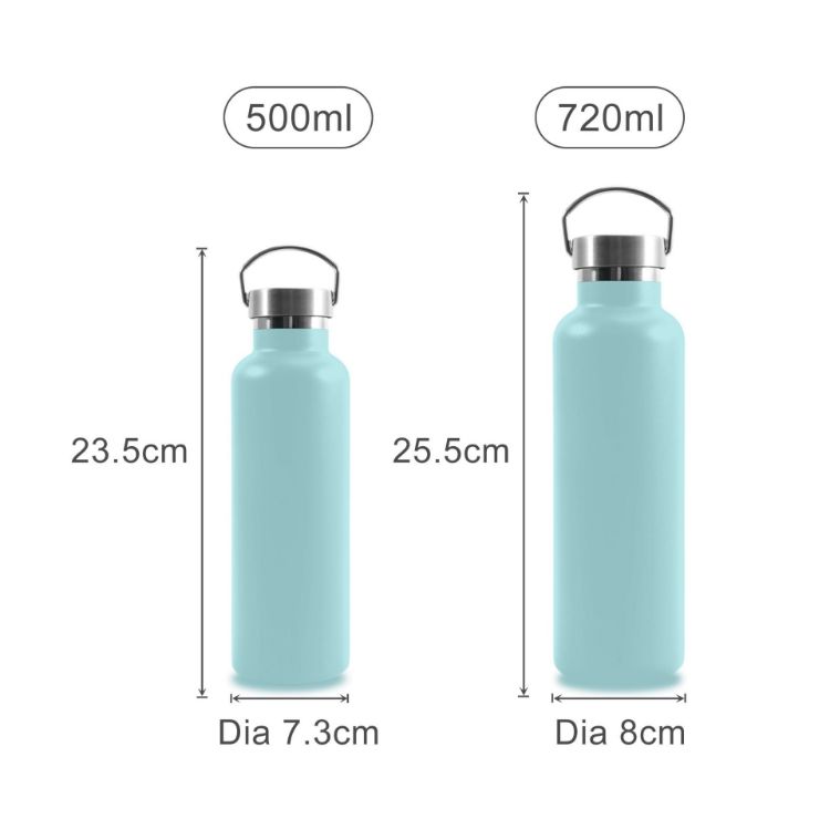 Picture of 500ML/720ML RCS Recycled Stainless steel Insulated Bottle