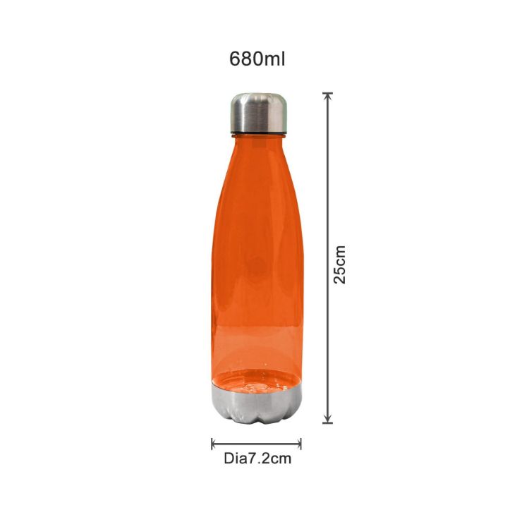 Picture of 680ML BPA Free Translucent Bottle