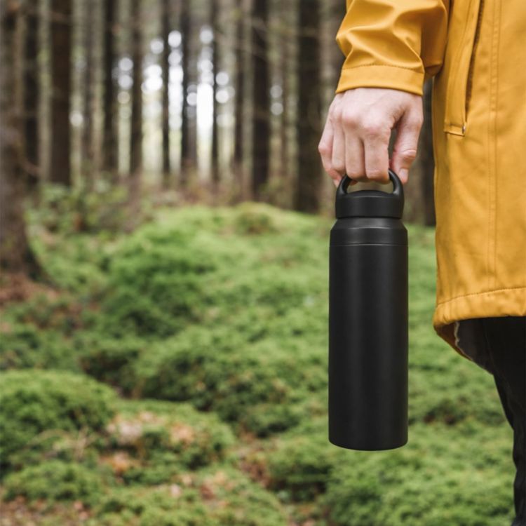 Picture of 350ML/500ML Double Wall Stainless Steel Drink Bottle with Handle