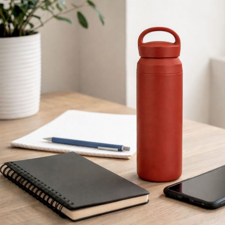 Picture of 350ML/500ML Double Wall Stainless Steel Drink Bottle with Handle
