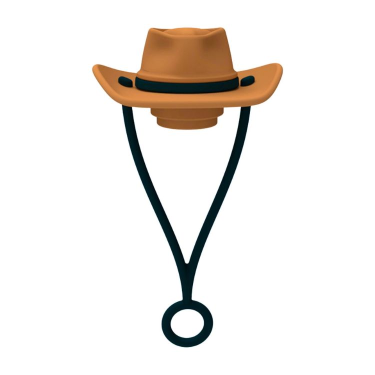 Picture of Brim Hat Silicone Straw Cover