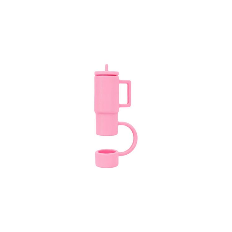 Picture of Cup Shaped Silicone Straw Cover