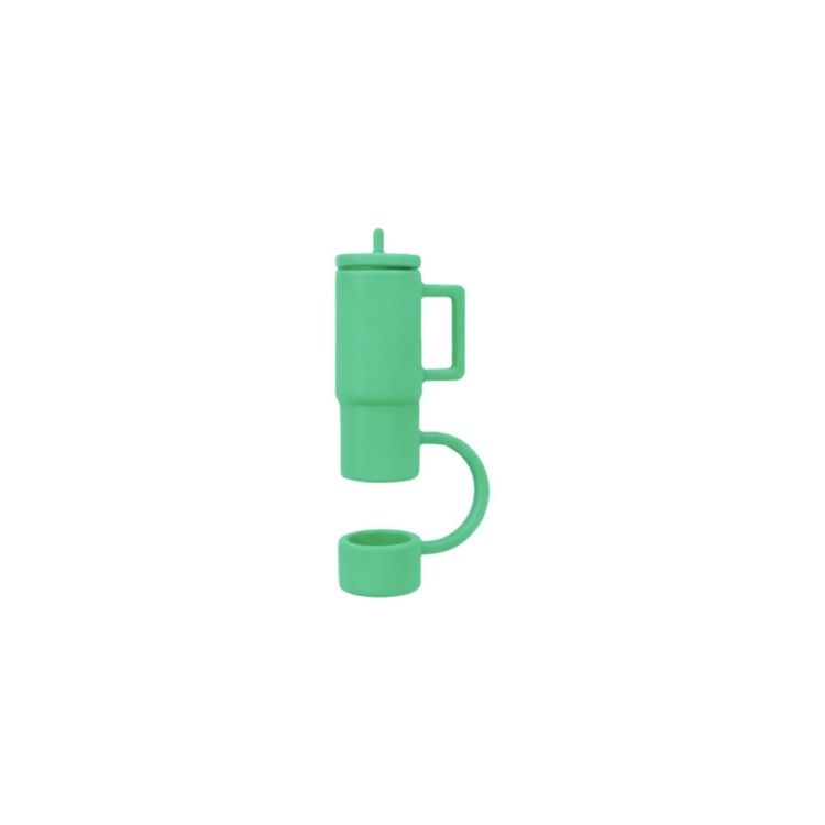 Picture of Cup Shaped Silicone Straw Cover