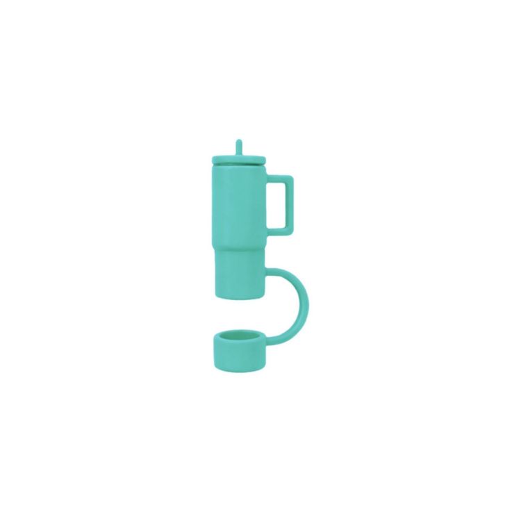 Picture of Cup Shaped Silicone Straw Cover