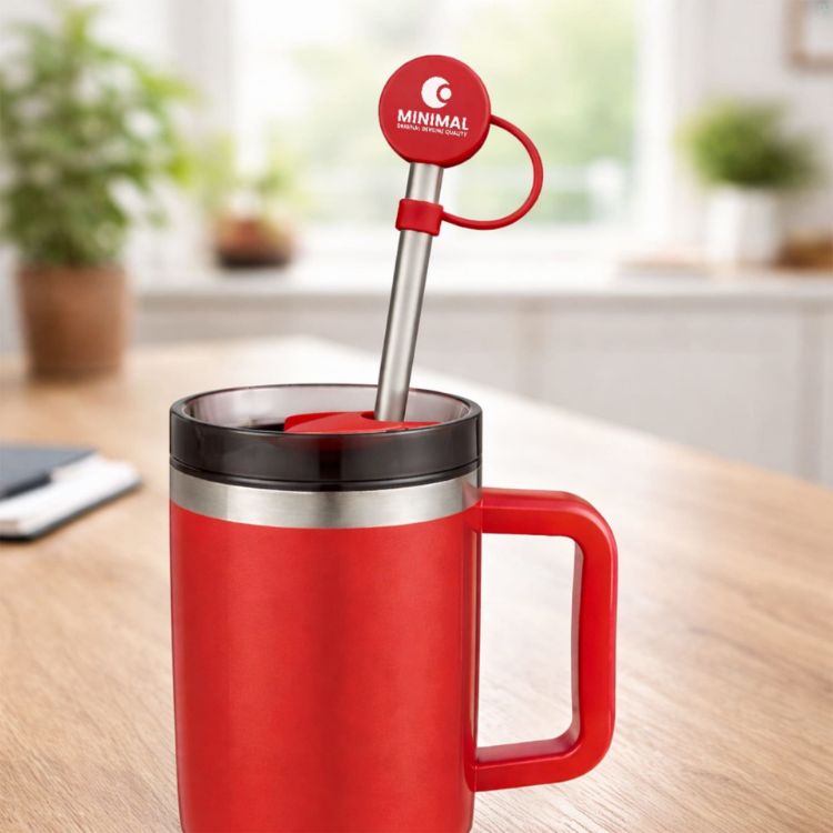 Picture of Round Silicone Straw Cover
