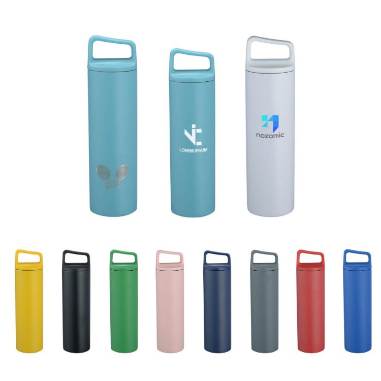Picture of 500ML/600ML Stainless Steel Vacuum Thermal Bottle with Handle