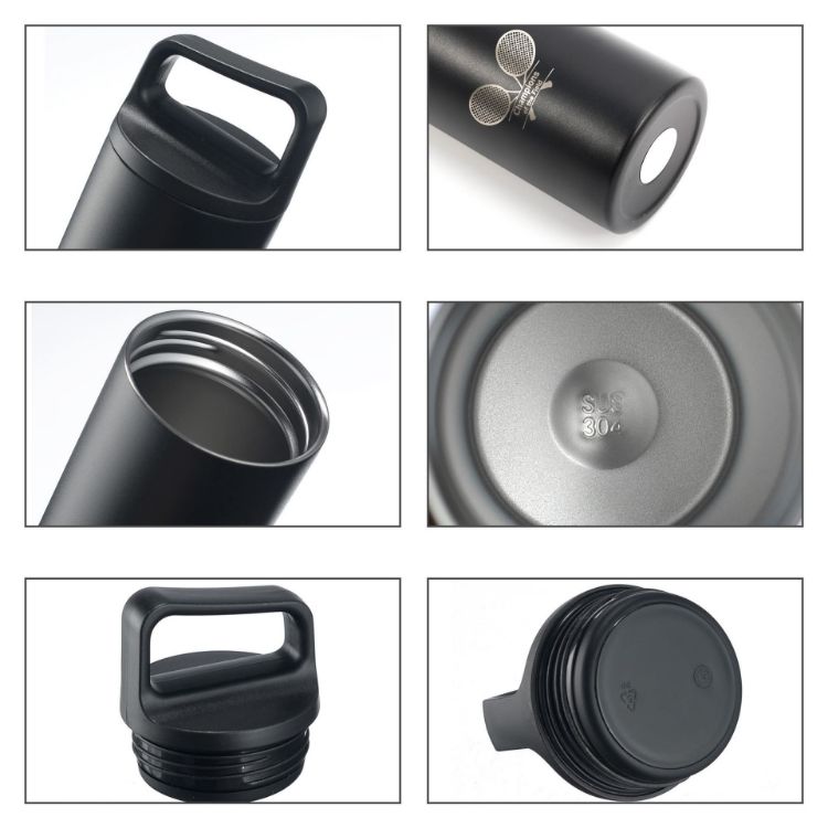 Picture of 500ML/600ML Stainless Steel Vacuum Thermal Bottle with Handle