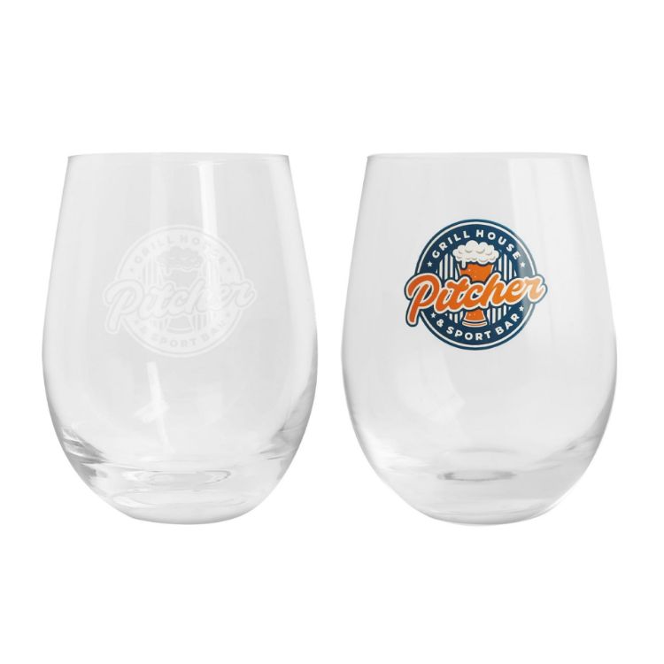 Picture of Egg Shaped Glass Cup