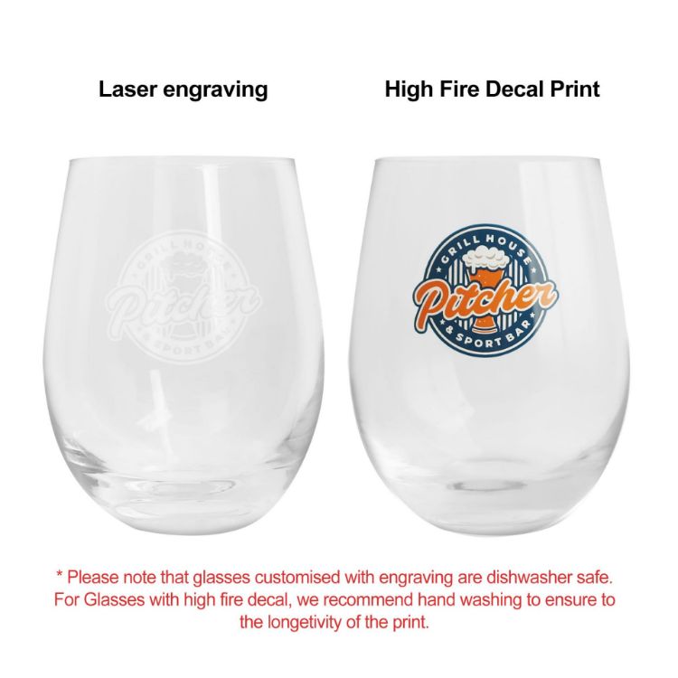 Picture of Egg Shaped Glass Cup