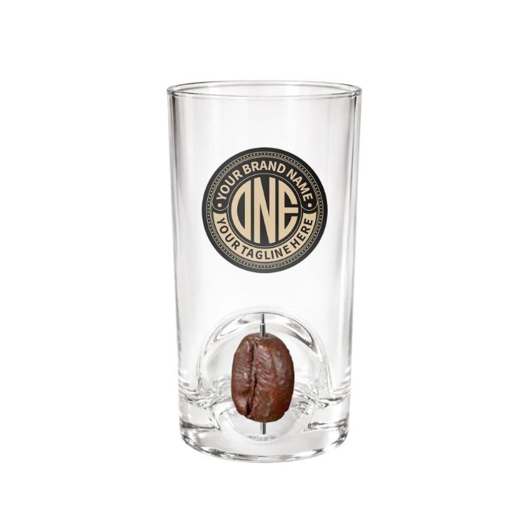 Picture of Glass Cup with Custom Spinner Toy