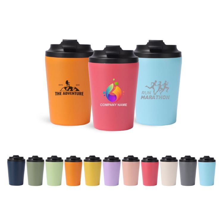 Picture of 350ML Powder Coated Stainless Steel Coffee Mug