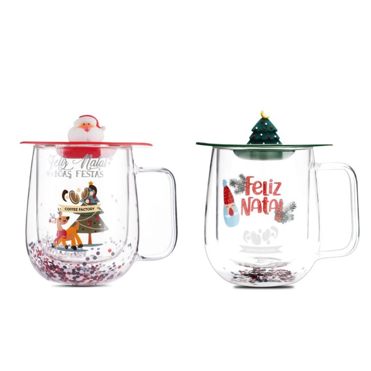 Picture of Christmas Double Wall Mug