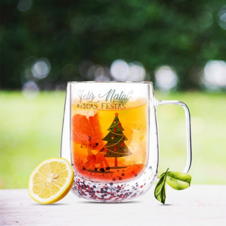 Picture of Christmas Double Wall Mug