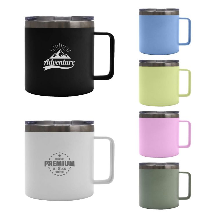 Picture of 450ML RCS Recycled Stainless Steel Office Coffee Cup