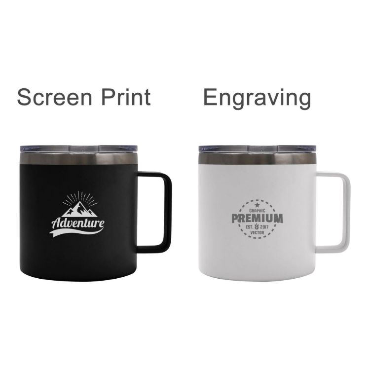 Picture of 450ML RCS Recycled Stainless Steel Office Coffee Cup