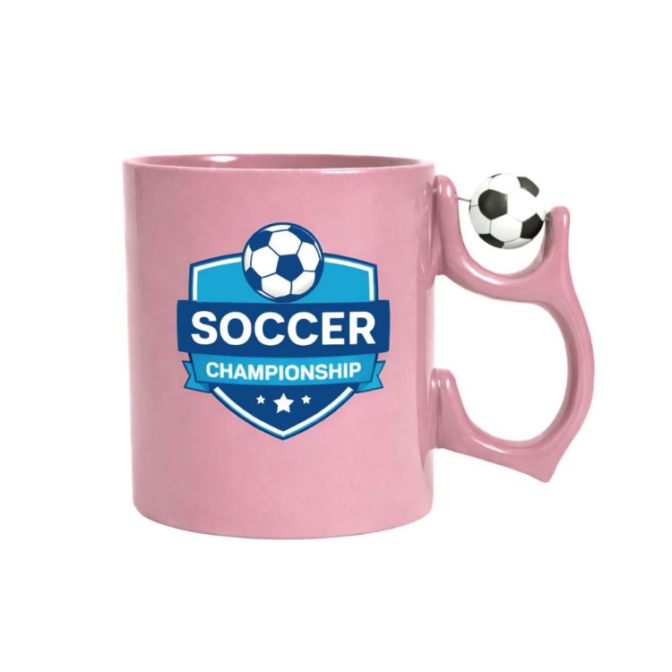 Picture of Ceramic Mug with Custom Spinner Toy