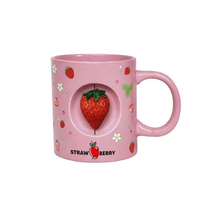 Picture of Ceramic Coffee Mug with Custom Spinner Toy