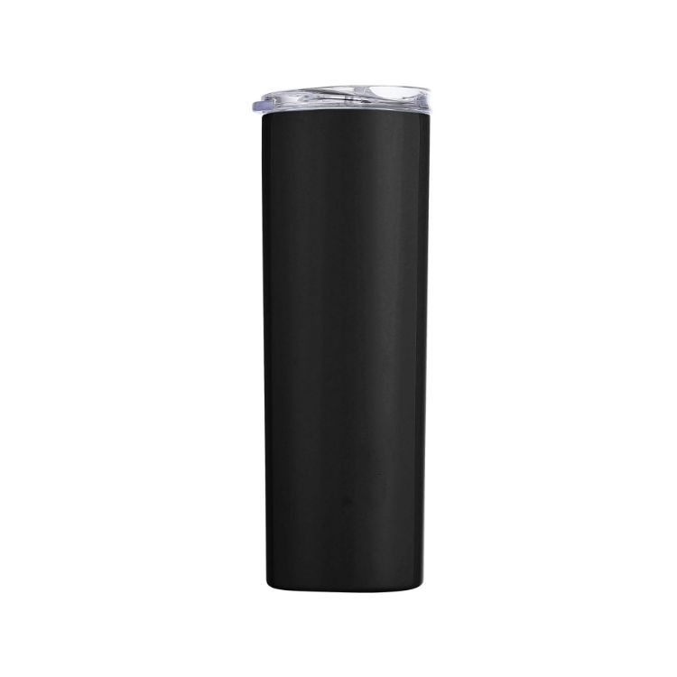 Picture of 580ML U-shaped Double Wall Stainless Steel Cup with Lid