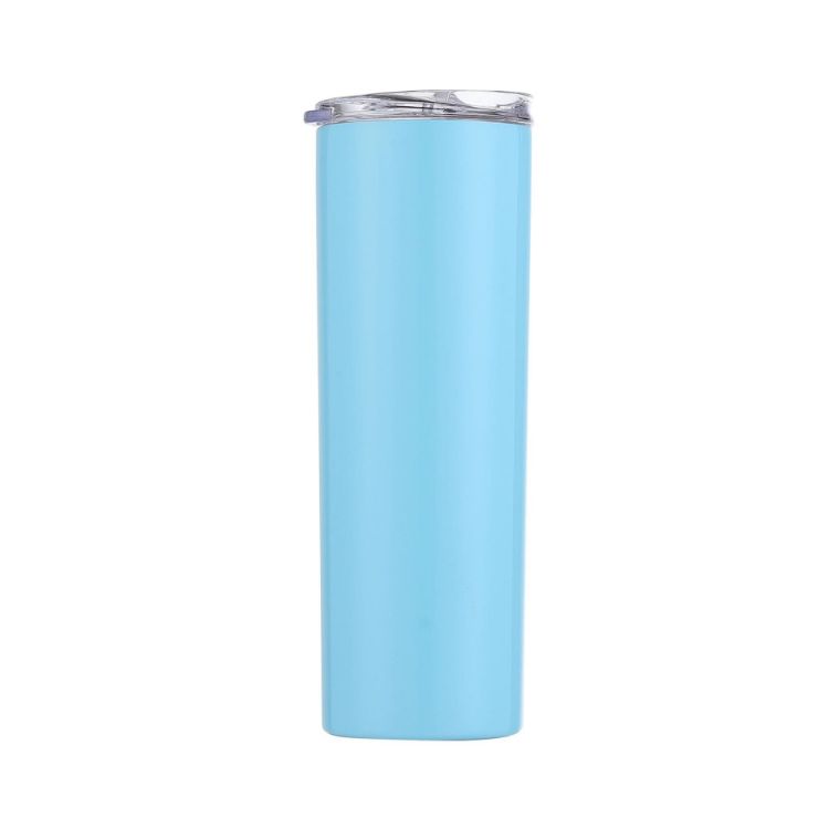 Picture of 580ML U-shaped Double Wall Stainless Steel Cup with Lid