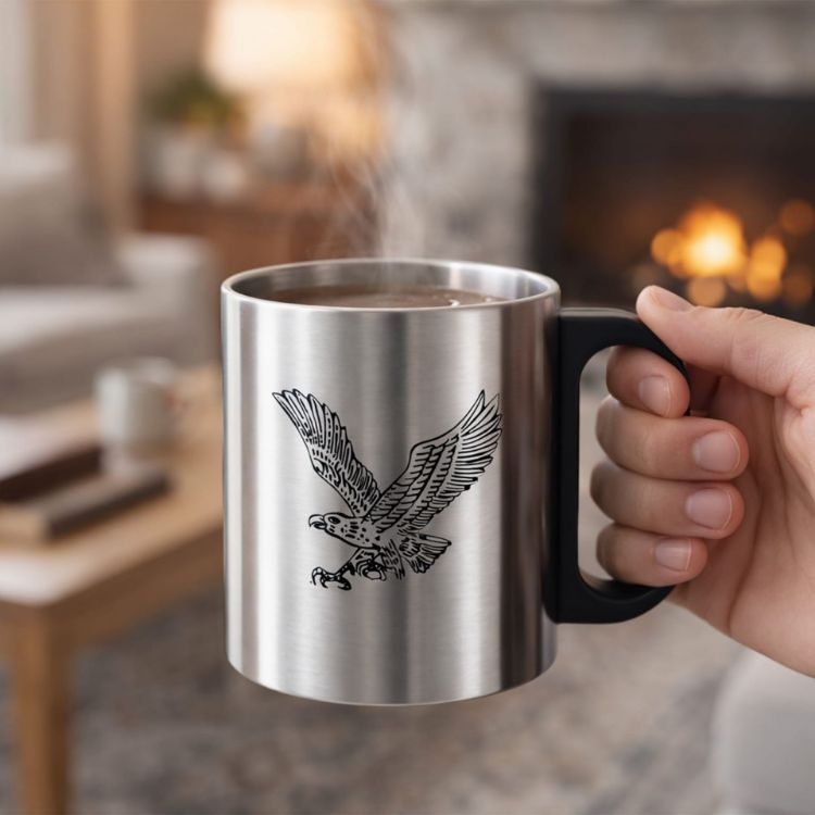 Picture of 170ML/270ML Stainless Steel Insulated Mug with Plastic Handle