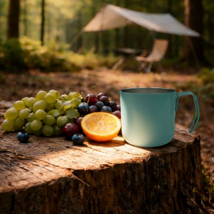 Picture of 350ML Camping Stainless Steel Insulated Mug