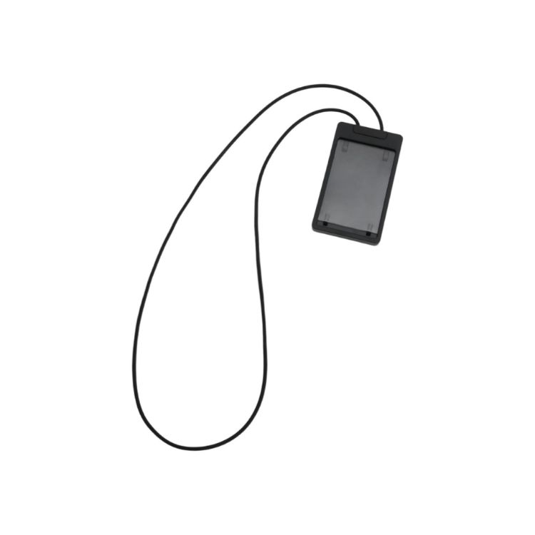 Picture of ABS Retractable Card Holder with Silicone Strap