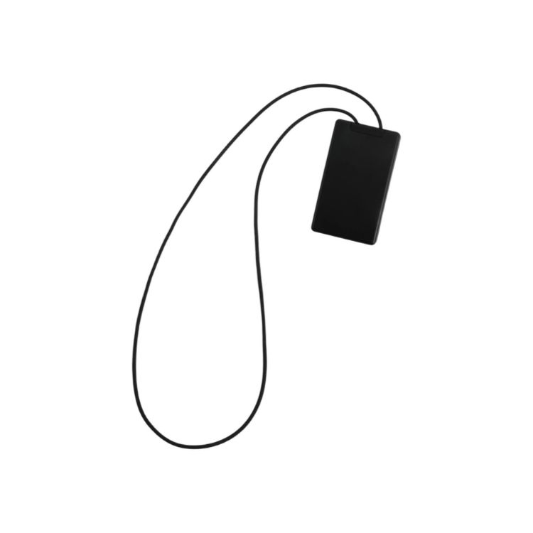 Picture of ABS Retractable Card Holder with Silicone Strap