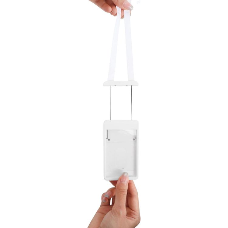 Picture of ABS Retractable Card Holder with Lanyard