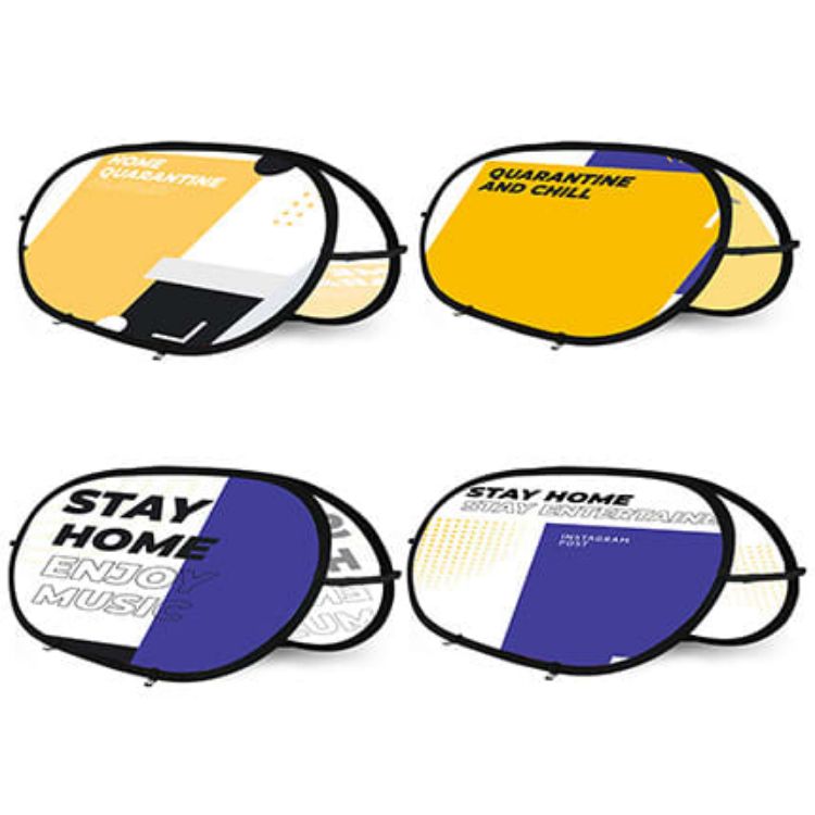 Picture of Oval Shaped Pop Up Banners (Small)