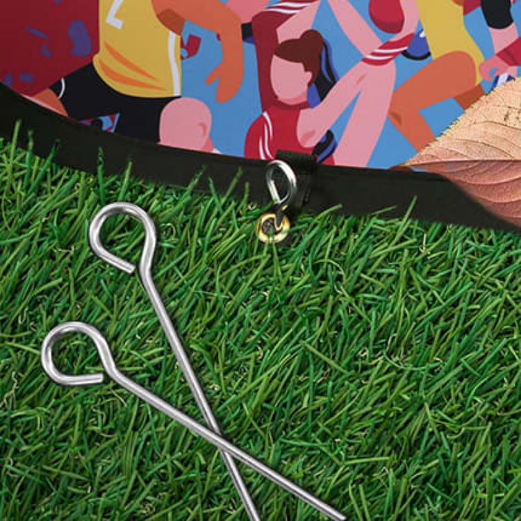Picture of Oval Shaped Pop Up Banners (Small)