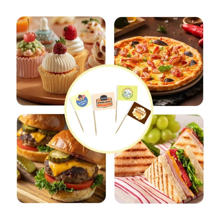 Picture of Pack of 100 Labeling Coated Paper Flags