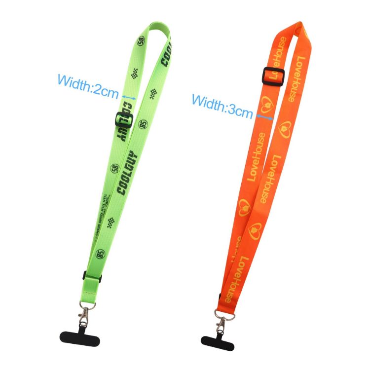 Picture of Adjustable Woven Phone Lanyard