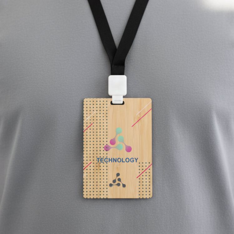 Picture of Bamboo Name Tag